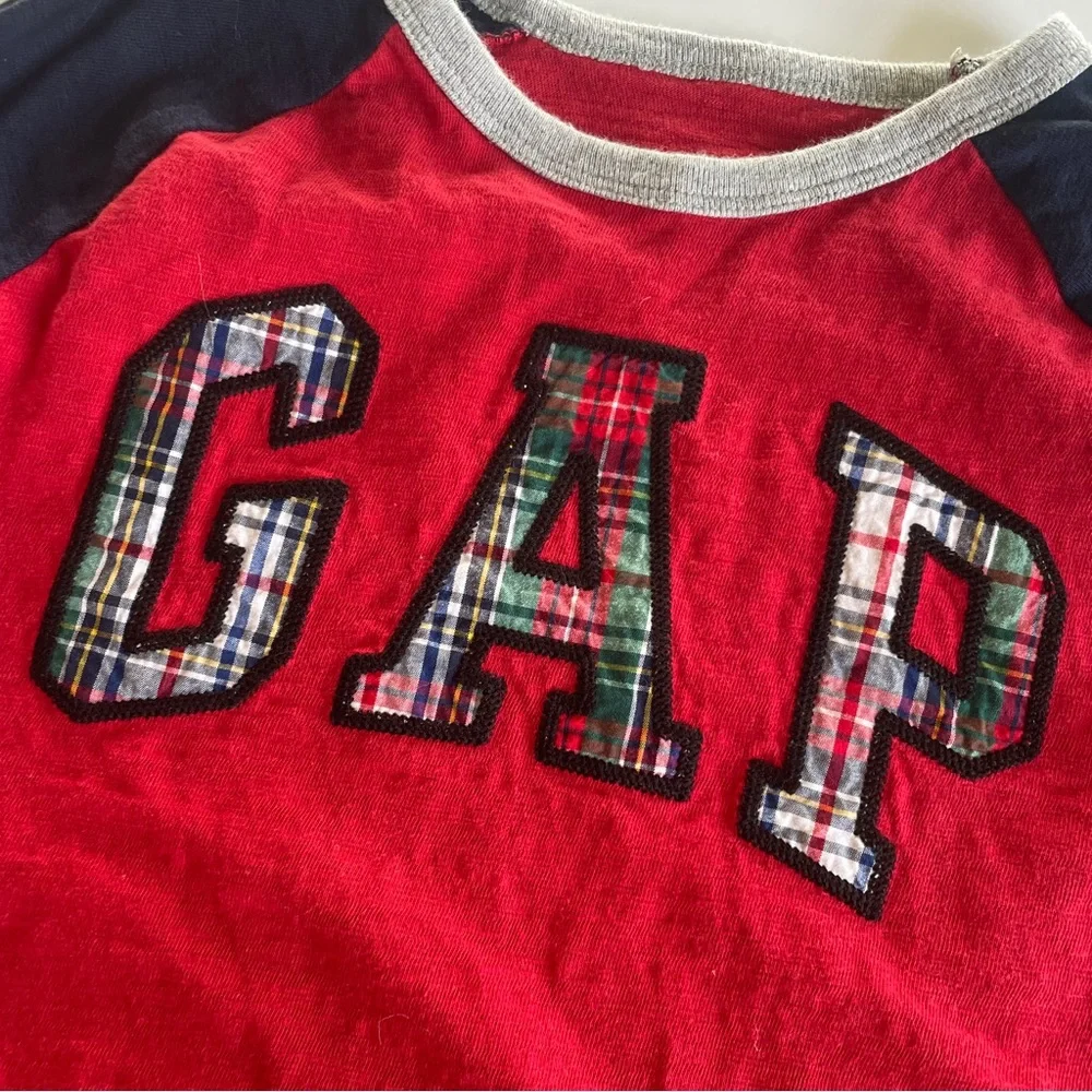 Gap Logo Plaid T-Shirt